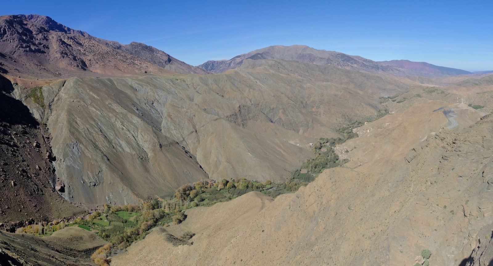 Tizi n'Tichka mountain road